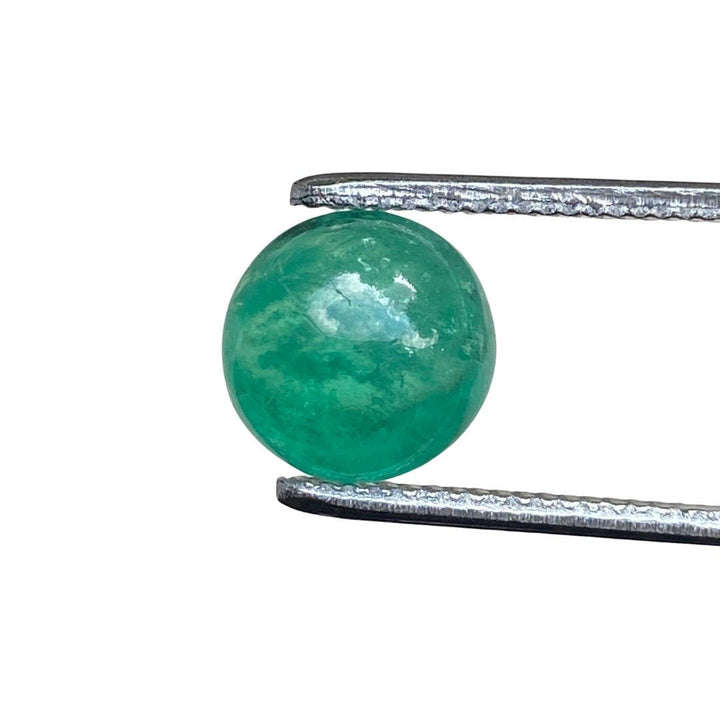 SMARAGD 4,60 CT CABOCHON RUND